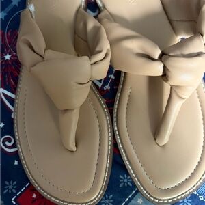 J. Crew Tan Knotted Women's Sandals